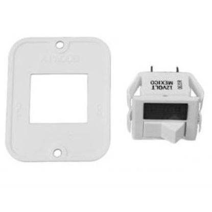 Picture of Dometic  White Atwood Electronic Ignition Water Heater Switch/Plate 91859 42-0182