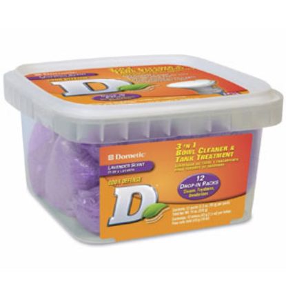 Picture of Dometic D (TM) Line 3 N 1 12-Pack 1.5 Oz Holding Tank Treatment D1112001 13-0954