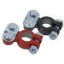 Picture of East Penn Deka 1-Pair Color Coded HD Top Mount Battery Terminals for 6 to 1 Gauge Cable 03067 19-0958                        