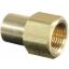 Picture of JR Products  Brass 3/8" Female Flare To 1/4" MPT LP Hose Connector 07-30225 06-0690                                          
