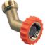 Picture of JR Products  Brass 45 Degree Hose Saver 62225 10-1118                                                                        