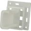 Picture of JR Products  Plastic C Shape Adjustable Drawer Slide Socket w/Screws 70735 20-1909                                           