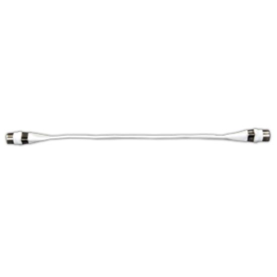 Picture of JR Products  White Flat Coaxial Cable 47435 24-0354                                                                          