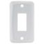 Picture of JR Products  White Single Opening Multi Purpose Switch Faceplate 12845 19-1884                                               