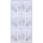 Picture of Magic Mounts Magic Mounts (R) 6-Pack White 1" x 1-5/16"  All-Purpose Hooks 3709 69-9351                                      