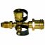 Picture of Marshall Excelsior  MPOL x 1/4"FIF x 1"-20MNPT x 1-5/16"MACME Brass LP Adapter Fitting ME425 06-0237                         
