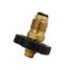 Picture of Marshall Excelsior Full Flow POL x 1/4" MNPT Brass LP Adapter Fitting ME1654P 06-0239                                        