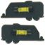 Picture of Prime Products  2-Pack Black Stick-On Bubble Design RV Trailer Shaped Level 28-0112 03-0410                                  