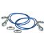 Picture of Roadmaster  2-Set 64" 6,000 Lbs Steel Double Snap Hook Trailer Safety Cable 646 14-6042                                      