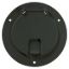 Picture of RV Designer  Black Round Non-Lockable Access Door B113 19-3053                                                               