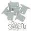 Picture of Valterra  6-Pack Gray Awning Hanger A77040 01-0943                                                                           