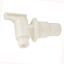 Picture of Valterra  White Plastic 3/8" & 1/2" MNPT Fresh Water Tank Drain Valve w/Flange A01-2026VP 10-0141                            
