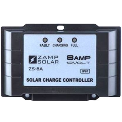 Picture of Zamp Solar  135W 8A Battery Charger Controller for Gel-Cell/AGM/Conventional Lead Acid WET/Calcium Batteries  15-1782        