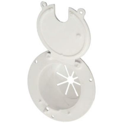 Picture of Zebra  Polar White Cable Hatch Access Door  19-3279                                                                          