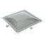 Picture of Icon  4"H Bubble Dome Square Smoke PC Skylight w/26" X 26" Flange 12121 22-0045                                              