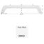Picture of Icon  Polar White Tandem Axle Fender Skirt For Layton Brands 01933 15-0453                                                   