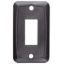 Picture of RV Designer  Black Single Opening Multi Purpose Switch Faceplate S385 19-2465                                                