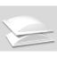Picture of Specialty Recreation  2-Pack 1-1/2"H Bubble Dome Rectangle White Polycarbonate Skylight K1422WLP 22-0810                     