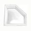 Picture of Specialty Recreation  5"H Bubble Dome Neo Angle White PC Skylight w/24" X 11" Flange NSL208W 22-0707                         
