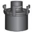 Picture of Thetford Sani-Con 1-1/2" FPT Straight Bayonet Sewer Hose Connector 70412 96-4553                                             
