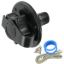 Picture of Valterra  Black Plastic Flush Mount Fresh Water Inlet w/Check Valve A01-0168BKVP 10-0168                                     