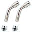 Picture of Wheel Masters  Set-2 45 Deg Valve Stem Extension w/Cap  17-1918                                                              
