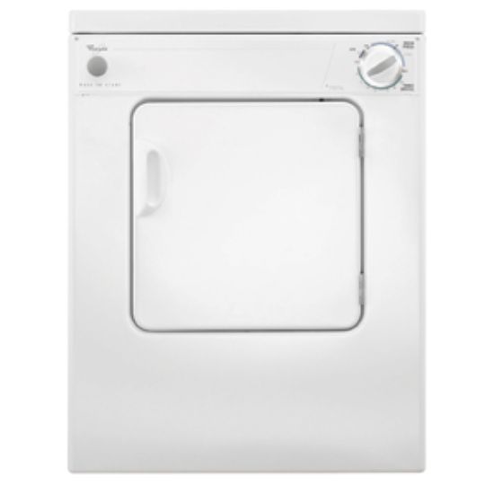 Picture of Whirlpool  24" White Stackable Vented Clothes Dryer  07-0407                                                                 