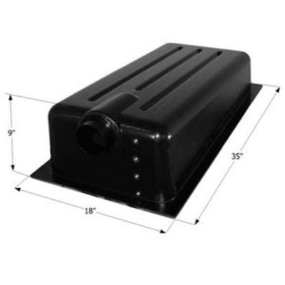 Picture of Icon  13 Gal Ctr End Drain ABS Waste Holding Tank w/4 Sensors 12365 18-1927                                                  