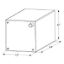 Picture of ICON  24" x 12" x 12" 15 Gal Fresh Water Tank w/ Fittings 12471 10-1631                                                      