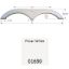Picture of Icon  Polar White Tandem Axle Fender Skirt For Dutchmen Brands 01690 15-1643                                                 